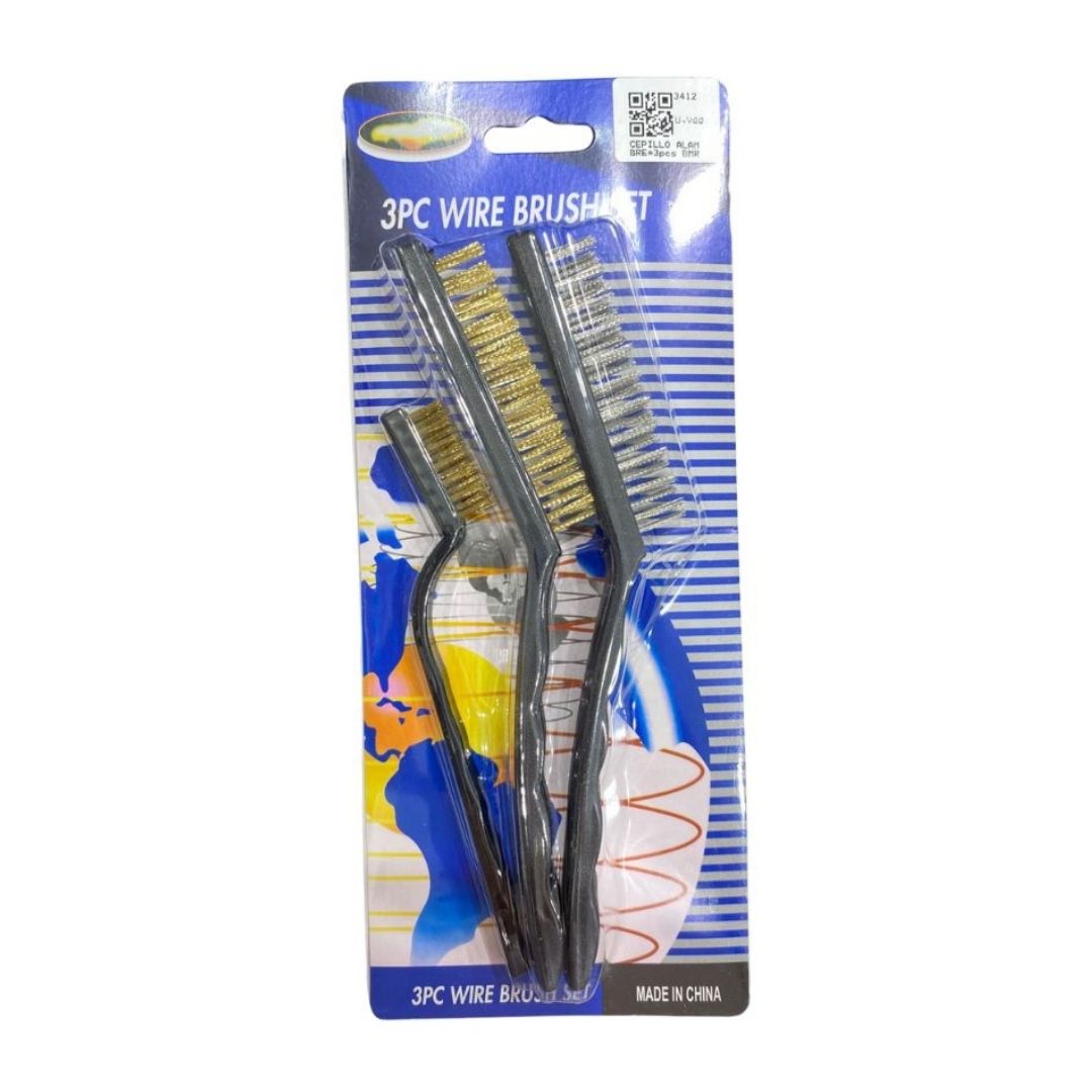 CEPILLO ALAMBRE*3pcs BMR-3412