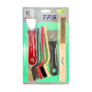 SET CEPILLO DE ALAMBRE Y ACCESORIOS*6PCS BMR-4685