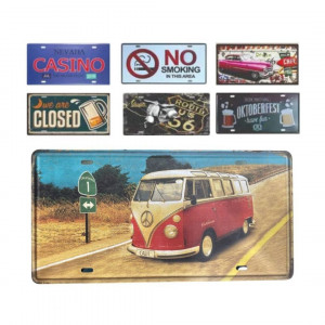 PLACA DECORATIVA 15*30cm BMR-4081