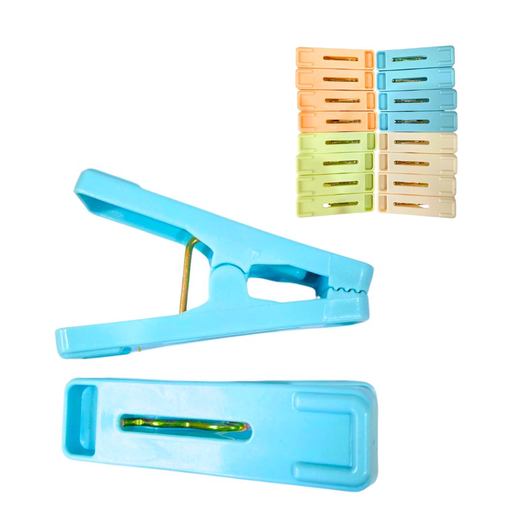 SET DE GANCHOS PARA ROPA *16PCS BMR-4697