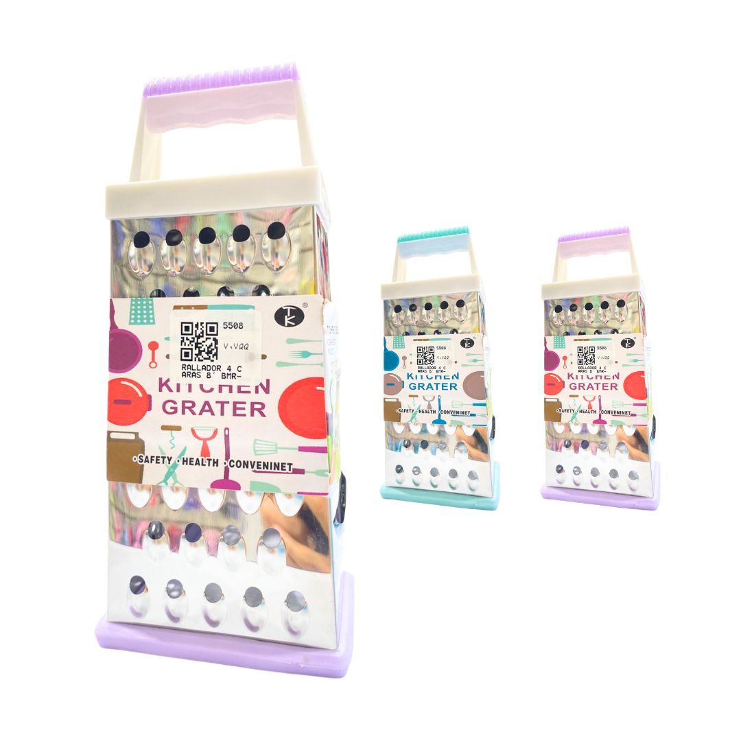 RALLADOR 4 CARAS 8" BMR-5508