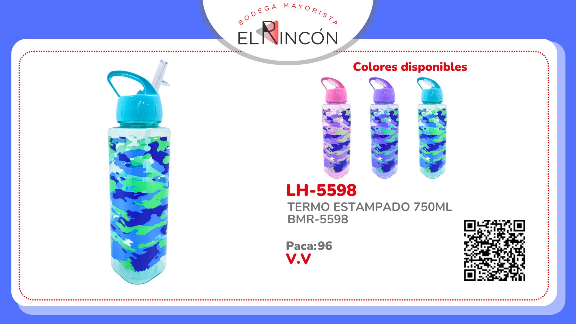 TERMO ESTAMPADO 750ML BMR-5598