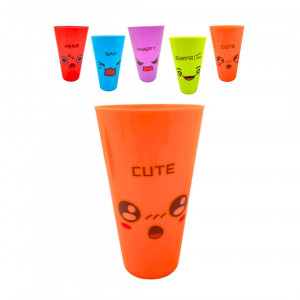 SET DE VASO ESTAMPADO *5PCS 380ML BMR-5600