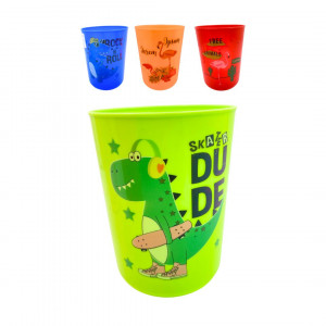SET DE VASO ESTAMPADO *4PCS 380ML BMR-5604