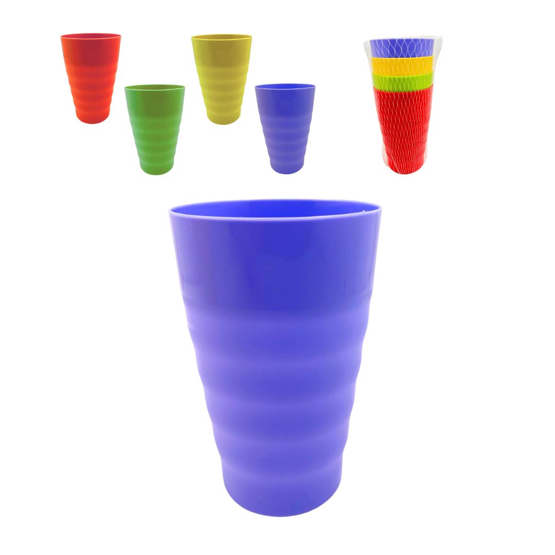 SET DE VASOS *4PCS 380ML BMR-5606