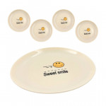 SET DE PLATO *4PCS 16.5CM BMR-5625