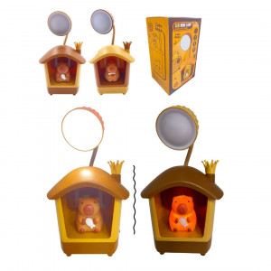 LAMPARA CAPIBARA RECARGABLE BMR-5744/SKG-13