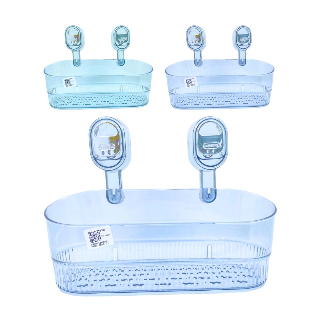 ORGANIZADOR PARA BAÑO 31*12*9.4/13.5CM BMR-6505