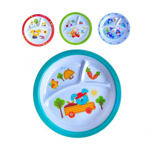 PLATO MELAMINA ESTAMPADO 21cm*2cm 8814