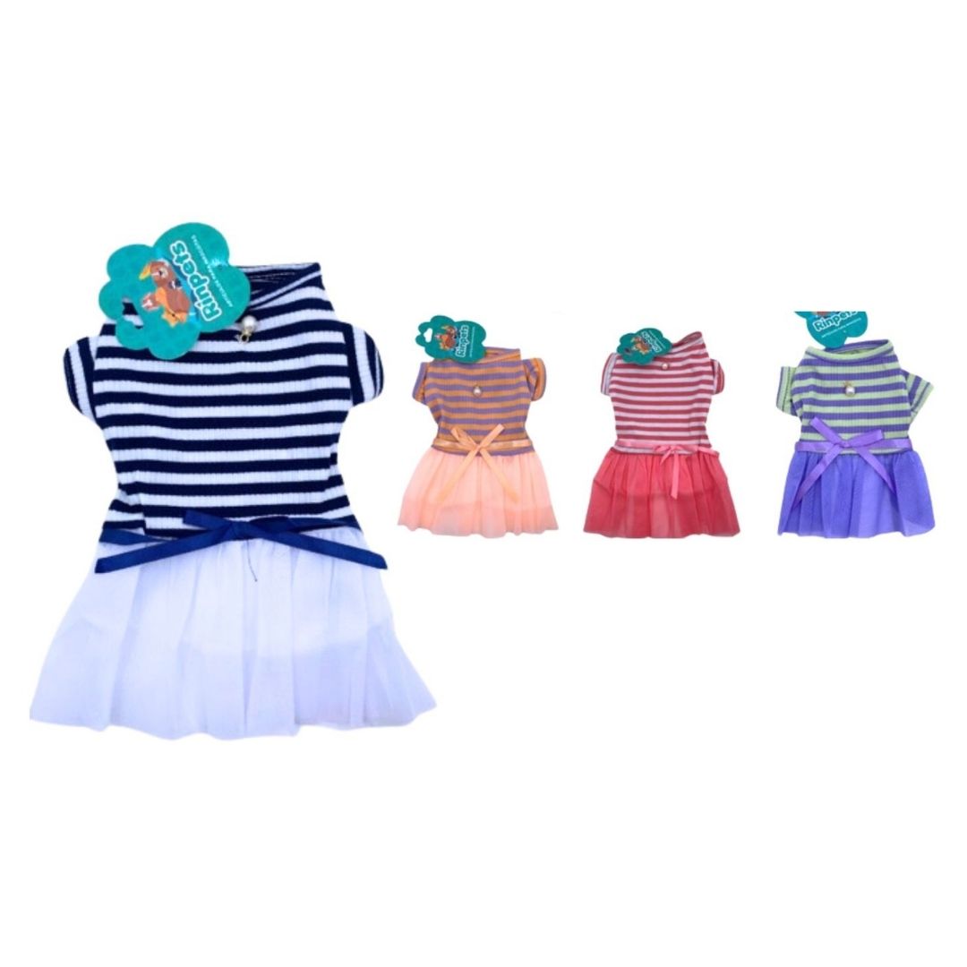 VESTIDO PARA MASCOTAS RINPETS S-M-L-XL BMR-2779