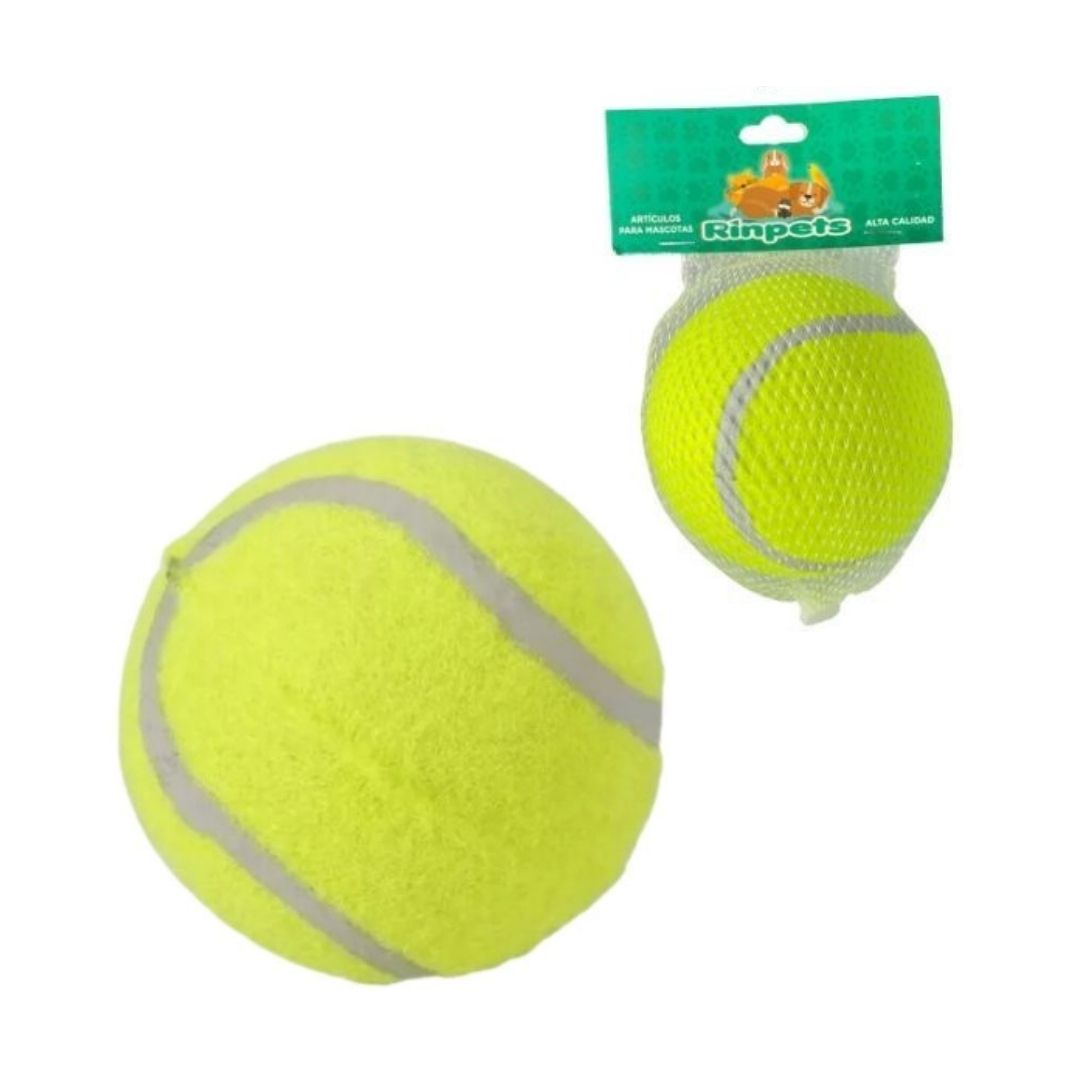 PELOTA TENIS PARA MASCOTAS 10cm RINPETS BMR-4399