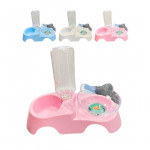 RECIPIENTE DOBLE PARA MASCOTAS 30*6.5 BMR-4520