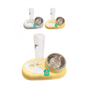 RECIPIENTE DOBLE PARA MASCOTAS BMR-4522