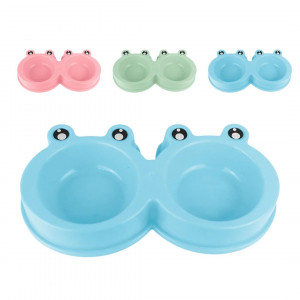 RECIPIENTE DOBLE PARA MASCOTAS BMR-4523