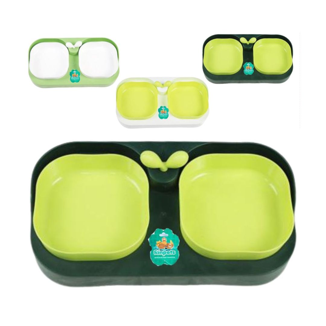 RECIPIENTE DOBLE PARA MASCOTAS BMR-4530
