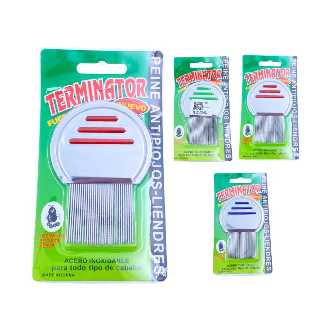 PEINE PULGA METALICO PARA MASCOTAS BMR-4534