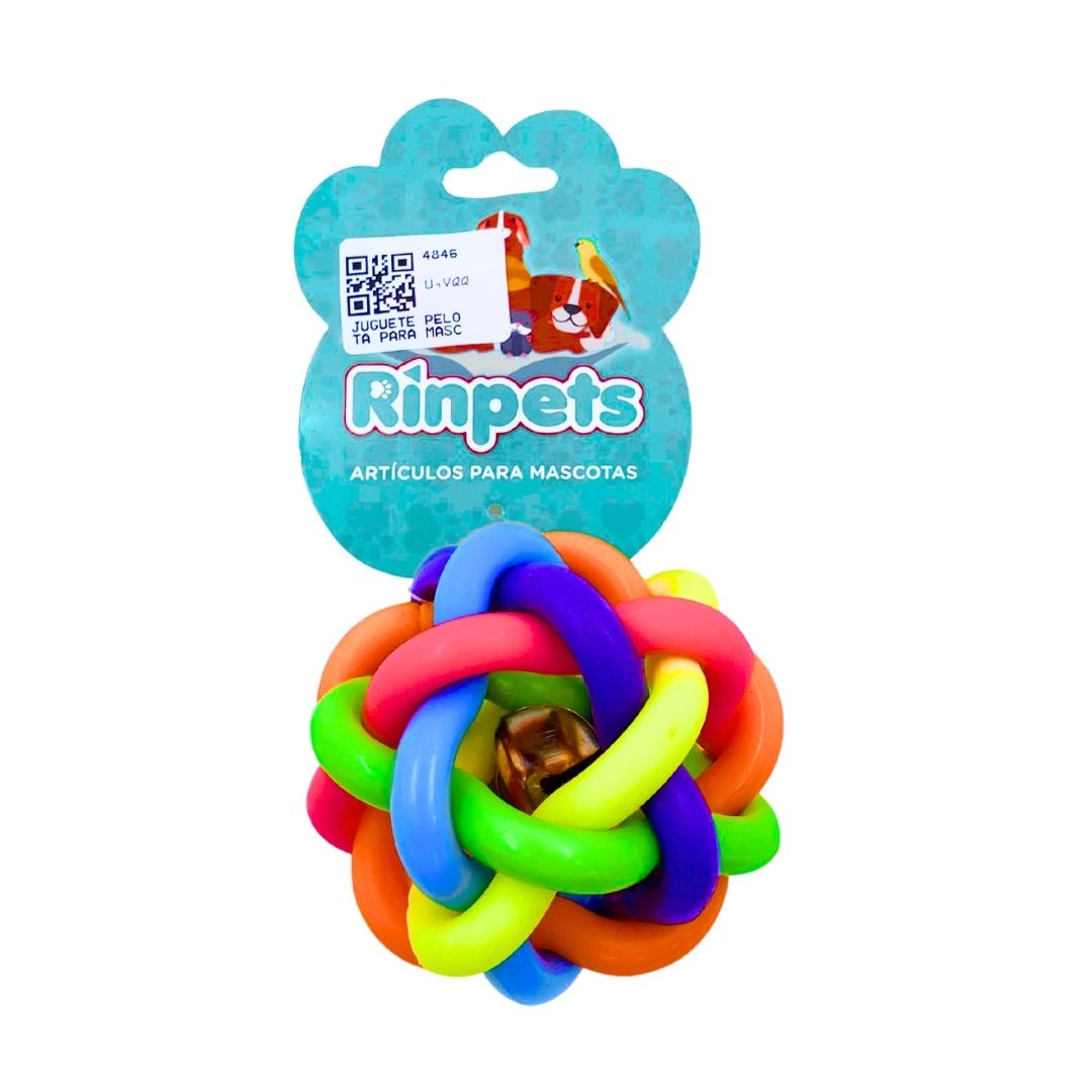 JUGUETE PELOTA PARA MASCOTA RINPETS BMR-4846