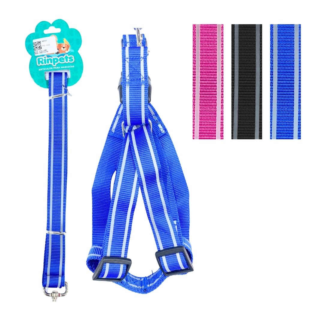 LASO COLLAR PARA MASCOTA RINPETS 2.5CM*1.2MT BMR-4852