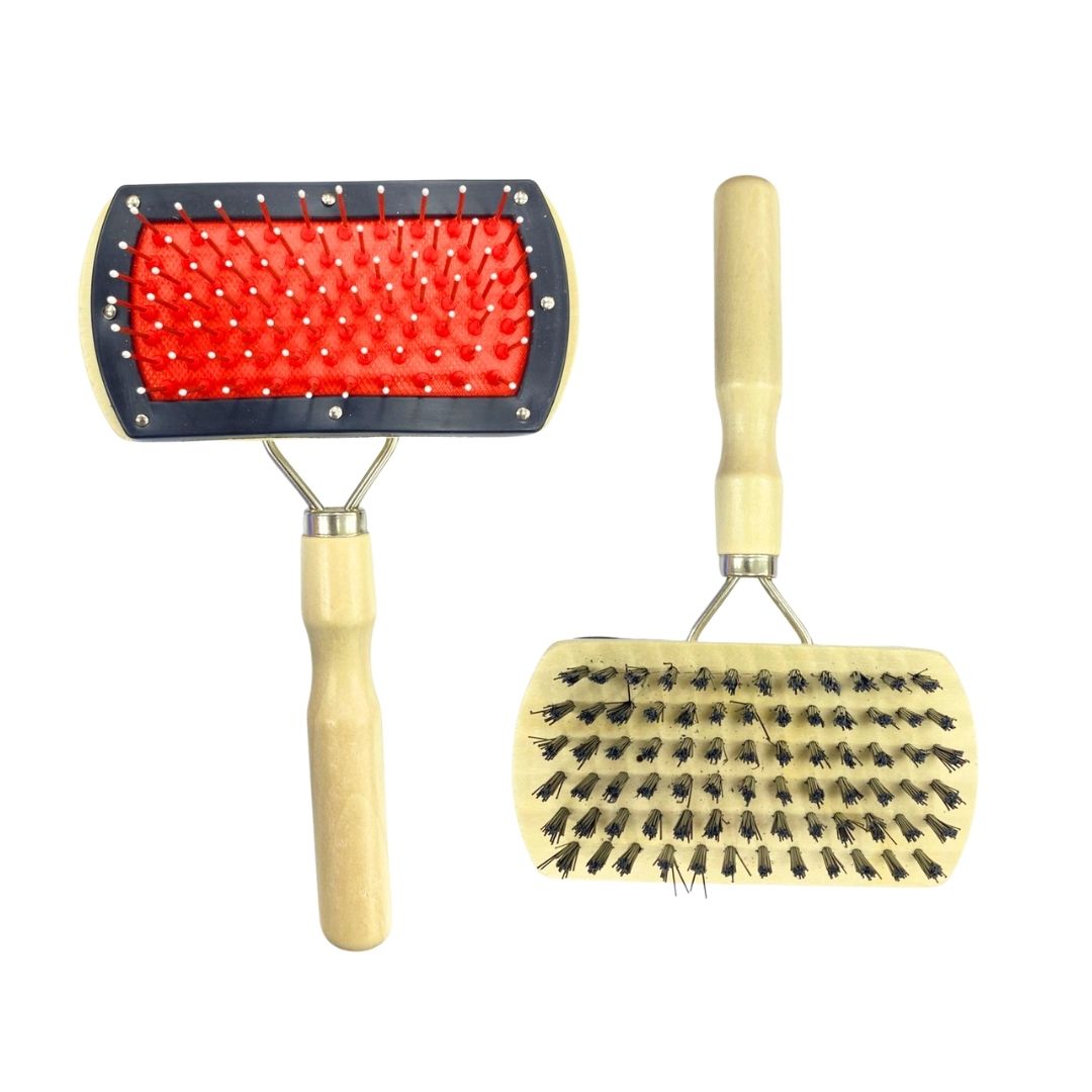 CEPILLO DOBLE PARA MASCOTA RINPETS BMR-4878