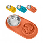 RECIPIENTE DOBLE PARA MASCOTA RINPETS BMR-5001