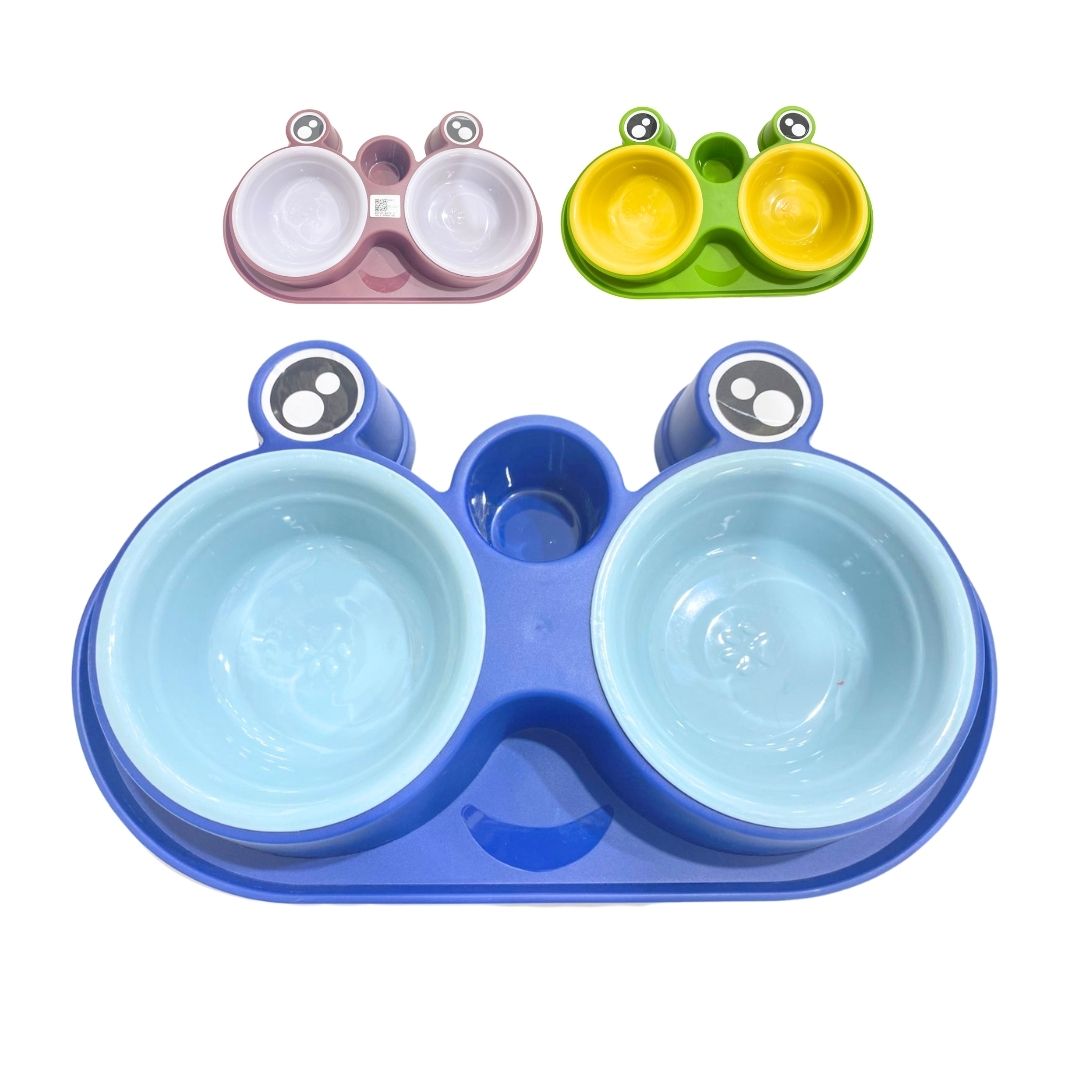 RECIPIENTE DOBLE PARA MASCOTA RINPETS BMR-5002