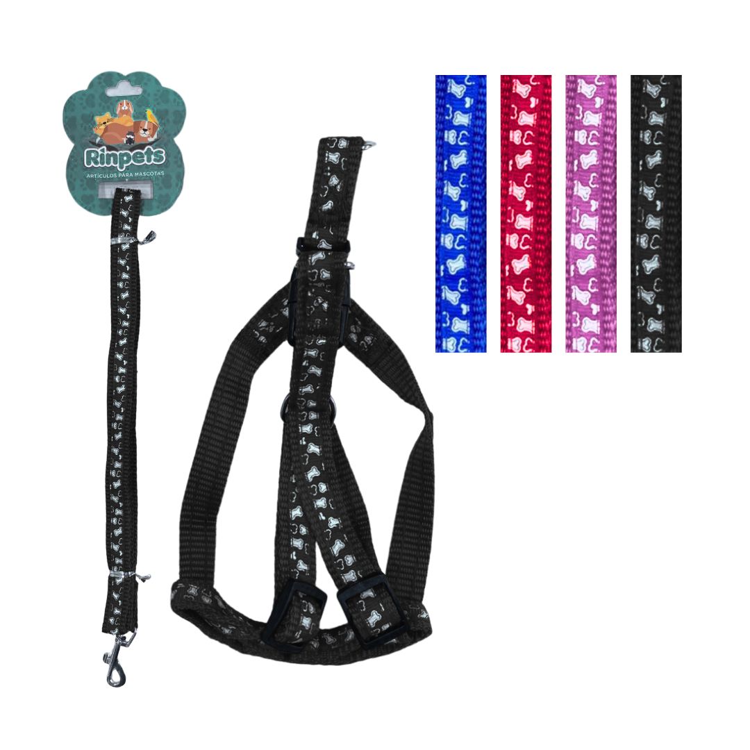 LASO COLLAR PARA MASCOTA RINPETS 1.5CM BMR-5115
