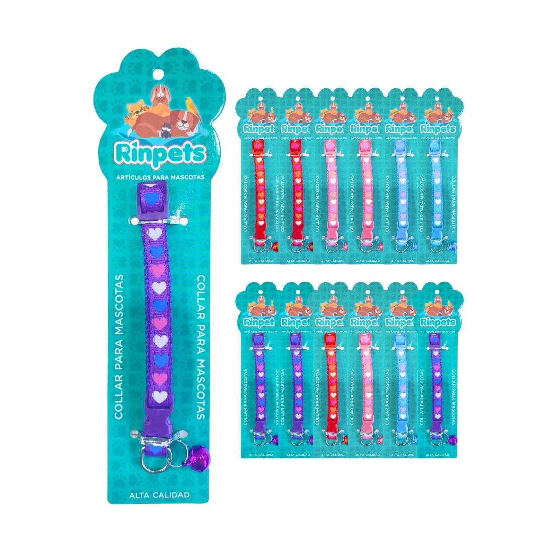 DZ COLLAR ENCARTONADO INDIVIDUAL RINPETS BMR-5139