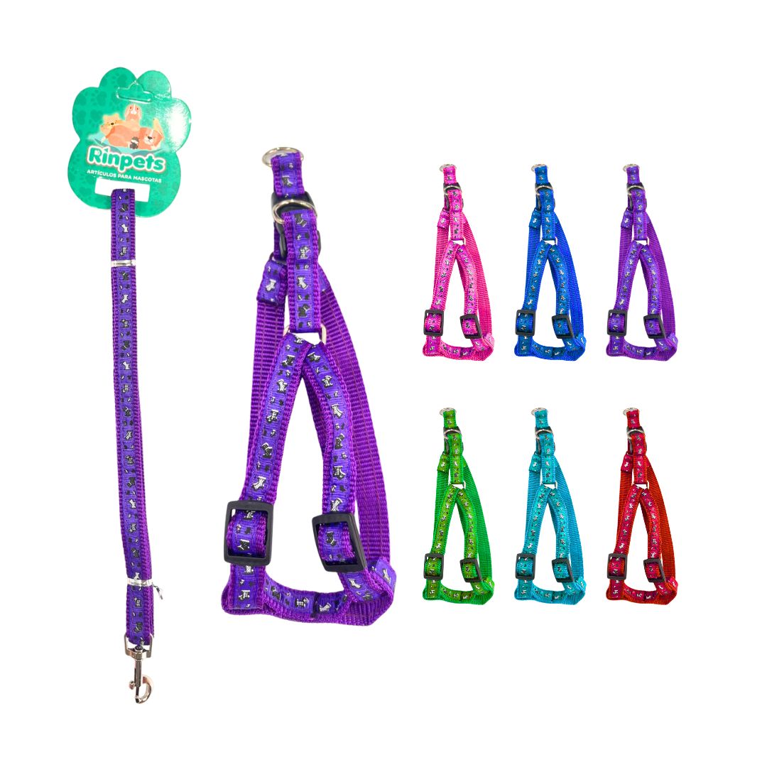 LASO COLLAR PARA MASCOTA RINPETS 1.5CM*1.2MT BMR-5169