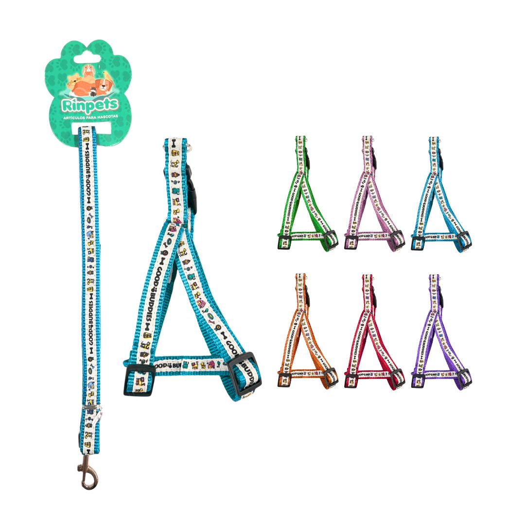 LASO COLLAR PARA MASCOTA RINPETS 1.5CM*1.2MT BMR-5175