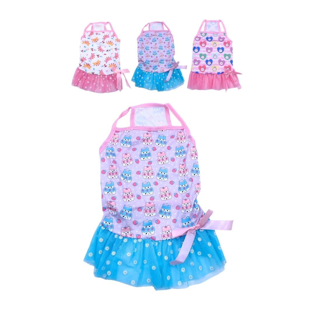 VESTIDO PARA  MASCOTA RINPETS S,M,L,XL BMR-5289