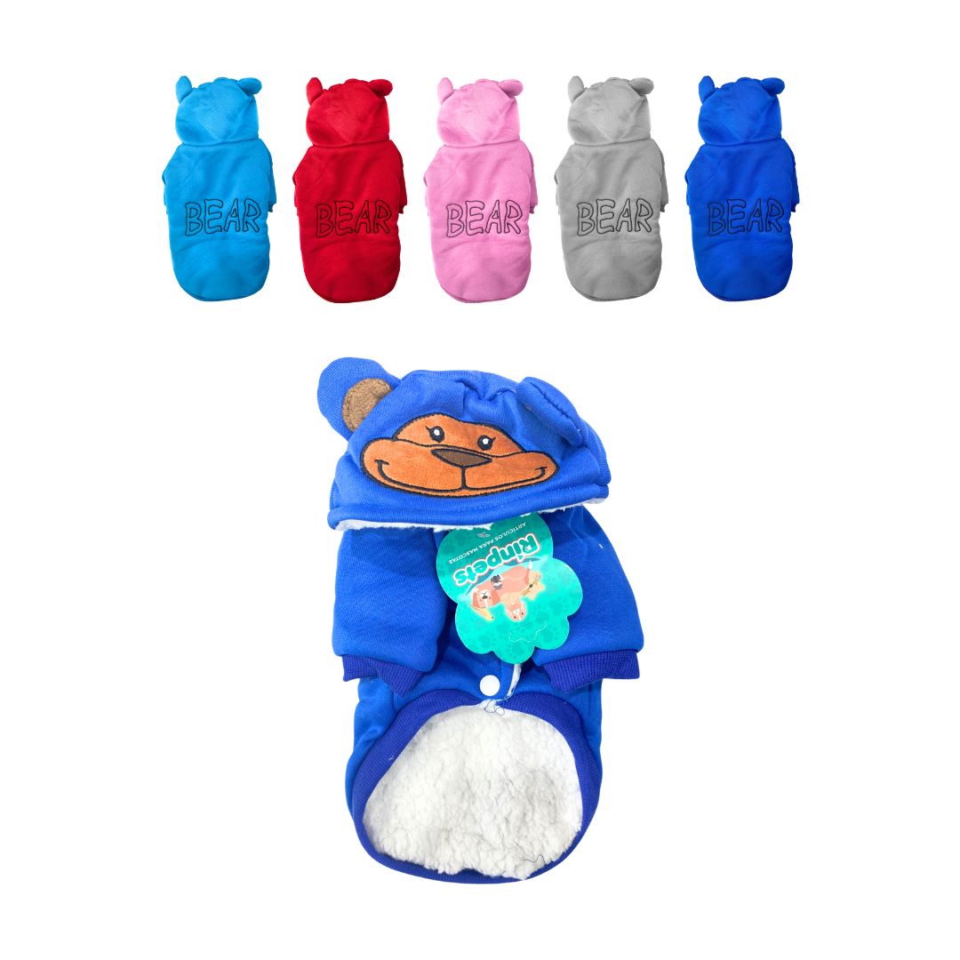 ROPA PARA MASCOTA RINPETS S,M,L,XL BMR-5290