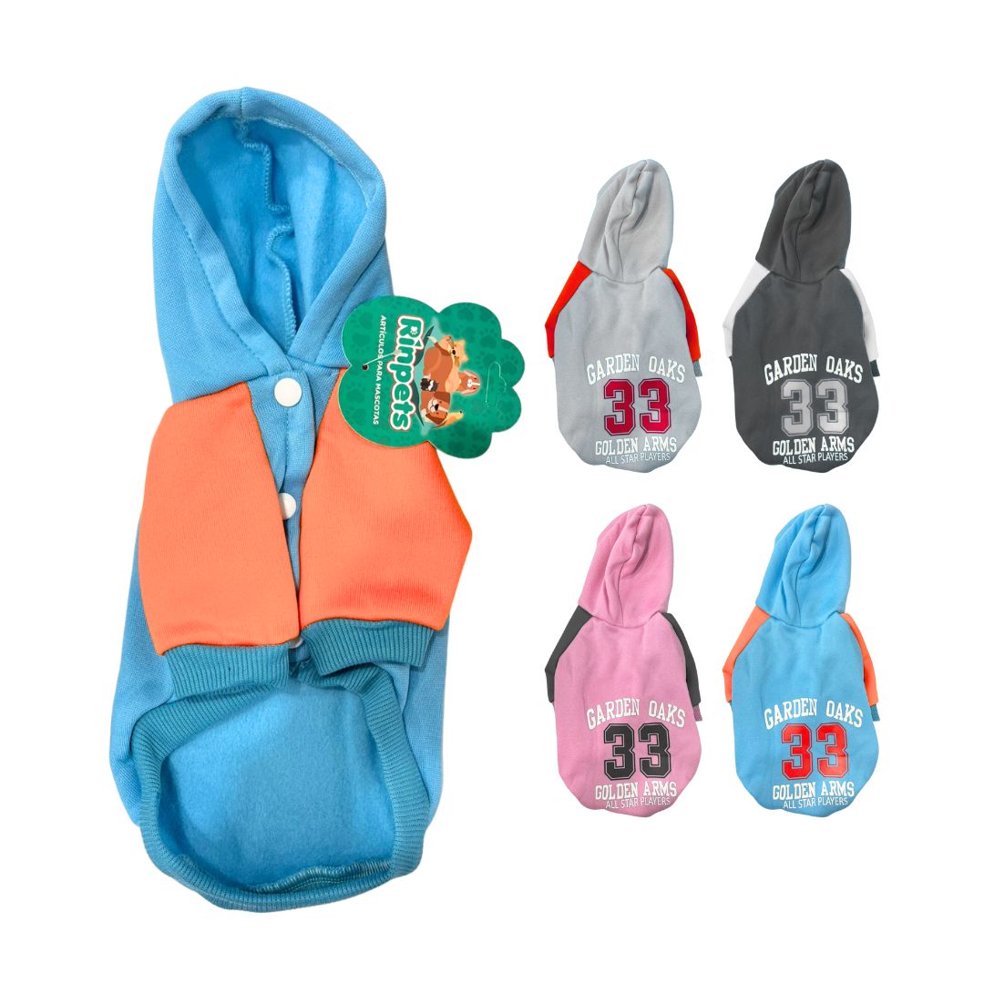 CAMISA PARA MASCOTA RINPETS S,M,L,XL BMR-5307