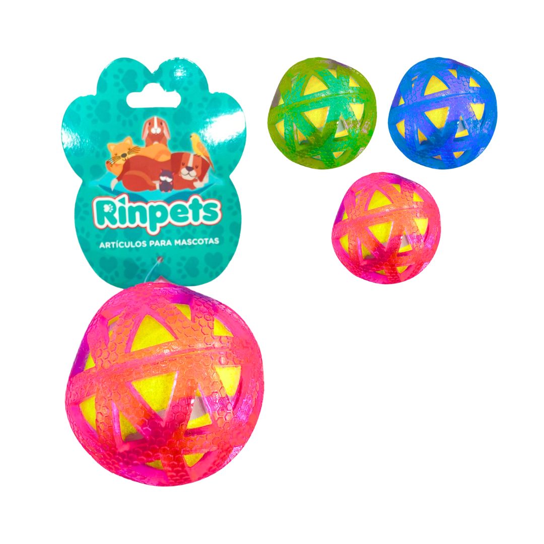 JUGUETE PELOTA PARA MASCOTA RINPETS BMR-5392
