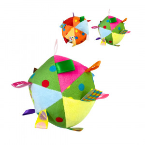 JUGUETE PELOTA PELUCHE PARA MASCOTA RINPETS BMR-5435