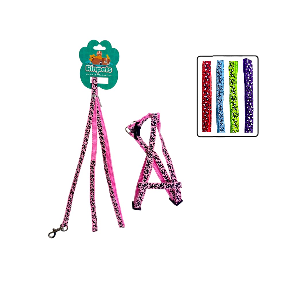 LASO COLLAR MASCOTA ESTAMPADO ANIMAL PRINT BMR-2660 (PQTX12)