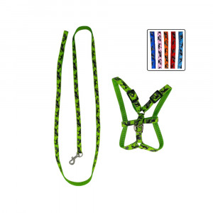 LASO COLLAR MASCOTA ESTAMPADO MILITAR BMR-3367 (PQTX12)