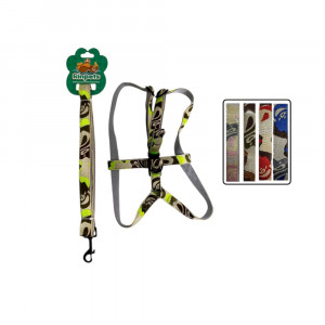 LASO + COLLAR ESTAMPADO MILITAR BMR-5054 (PQTX12)