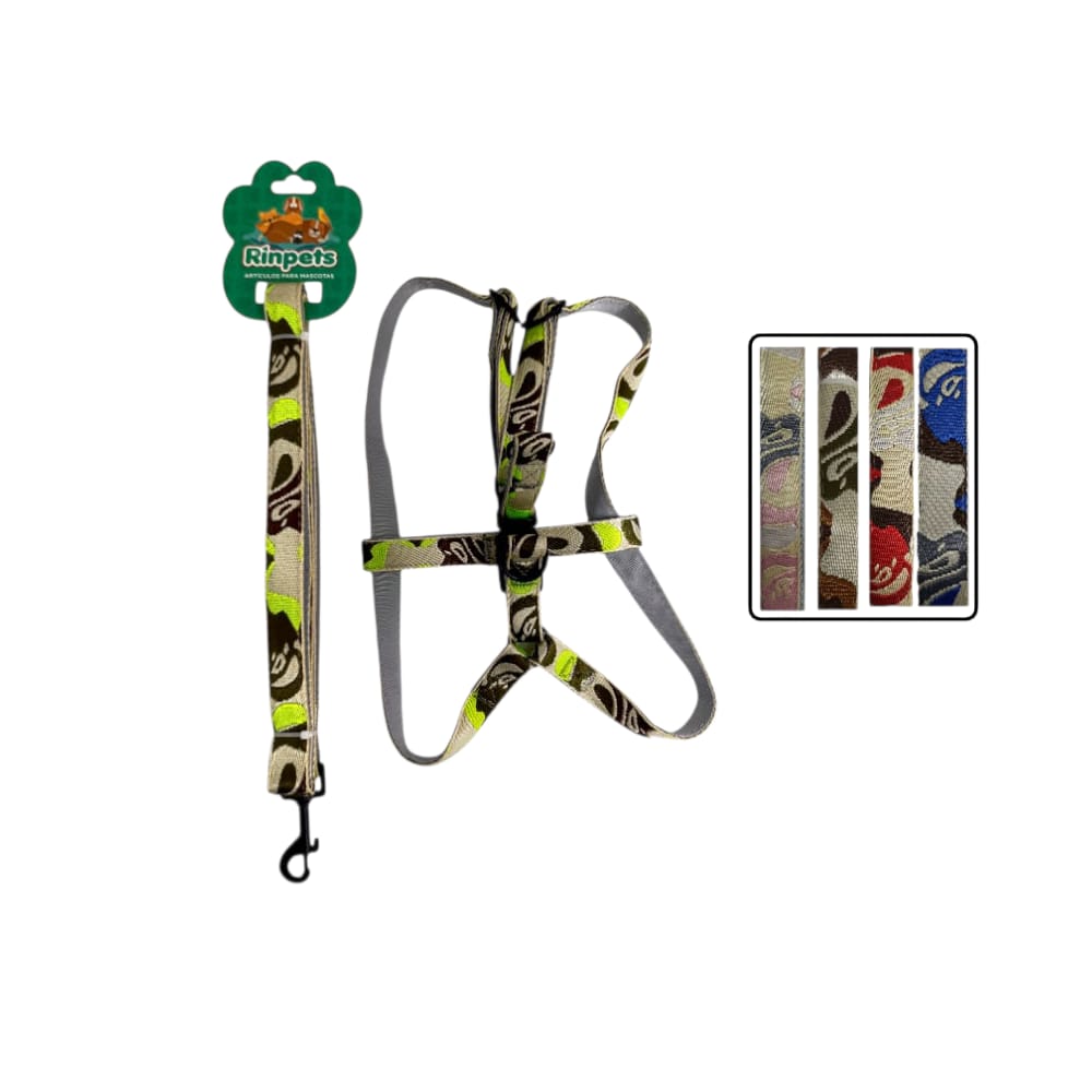 LASO + COLLAR ESTAMPADO MILITAR BMR-5054 (PQTX12)