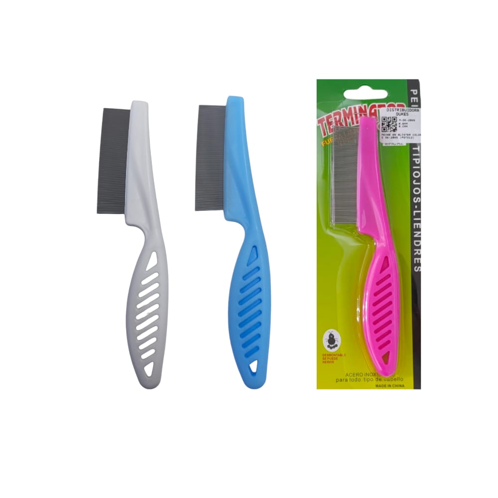 PEINE EN BLISTER COLORES DK-2045 (PQTX12)