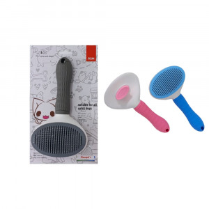 CEPILLO MASCOTA OVALADO FINO ENCARTONADO DK-2178