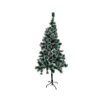 ARBOL NAVIDEÑO ERIZO PUNTAS BLANCAS 180CM 180T