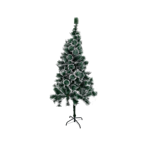 ARBOL NAVIDEÑO ERIZO PUNTAS BLANCAS 180CM 180T