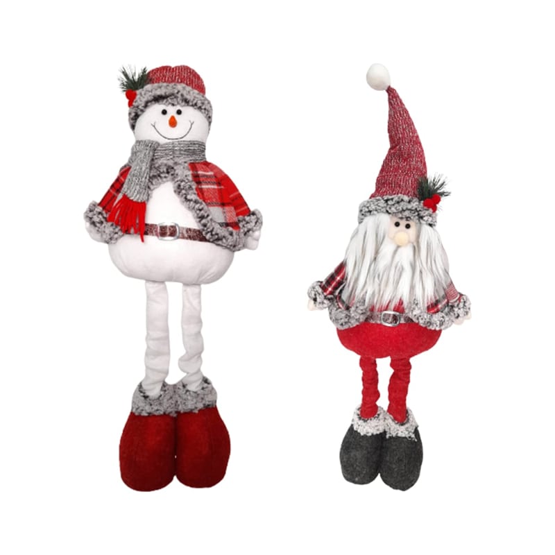 MUÑECO NAVIDEÑO PATAS LARGAS