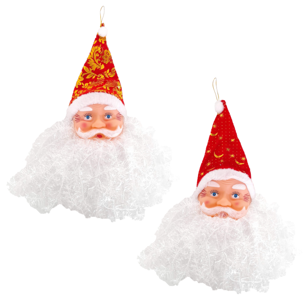 ADORNO CARA PAPA NOEL (PQTX12)