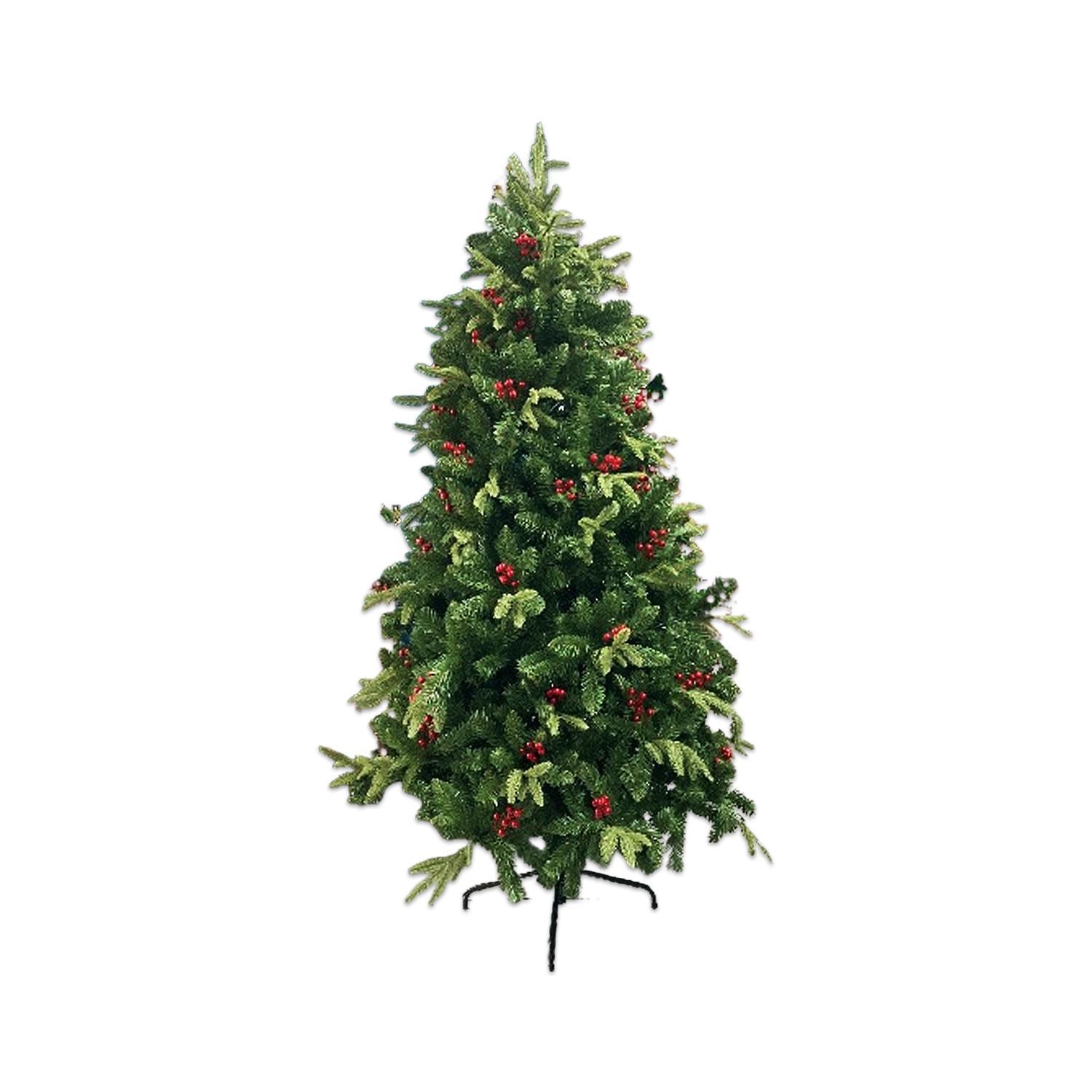ARBOL NAVIDEÑO CON ADORNOS 150CM 500T