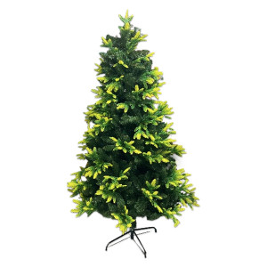 ARBOL NAVIDEÑO PUNTAS VERDE LIMON 210CM 1050T