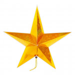 ESTRELLA HOLOGRAMA 5 PUNTAS 60CM