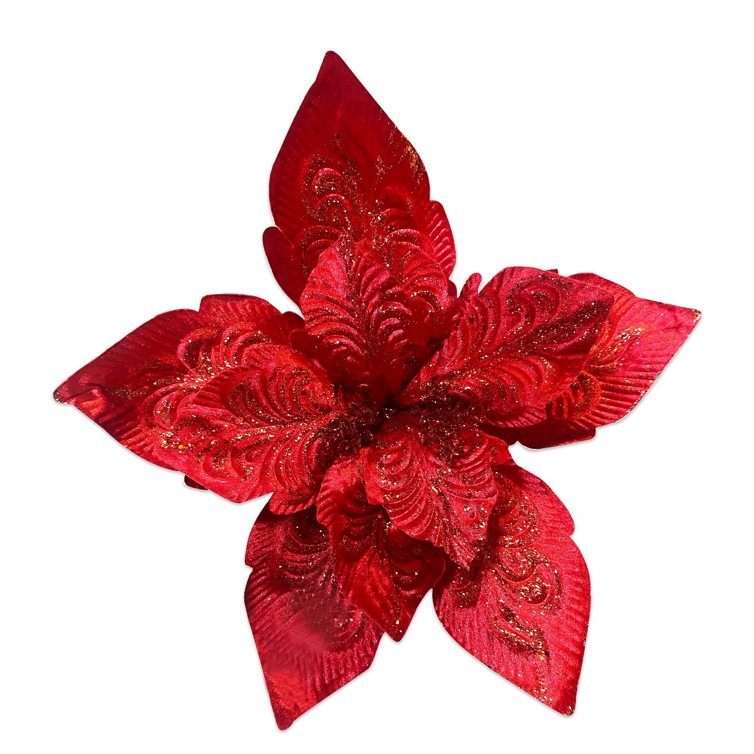 FLOR NAVIDEÑA ROJA 45CM (BJX40)