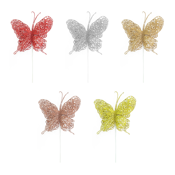 PIN MARIPOSA NAVIDEÑA (PQTX12XCOLOR)