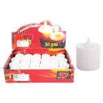 VELA NAVIDEÑA LUZ BLANCA (CJX24)